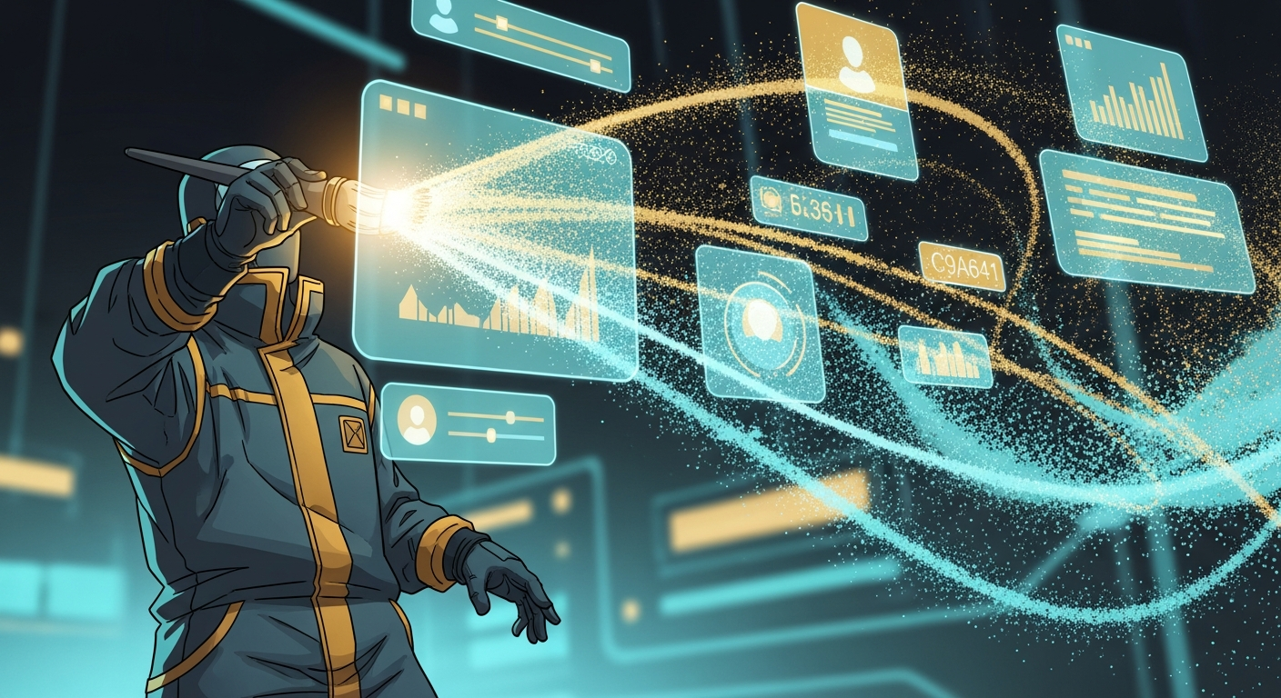 Frame 8: Design Artisan paints interfaces in light